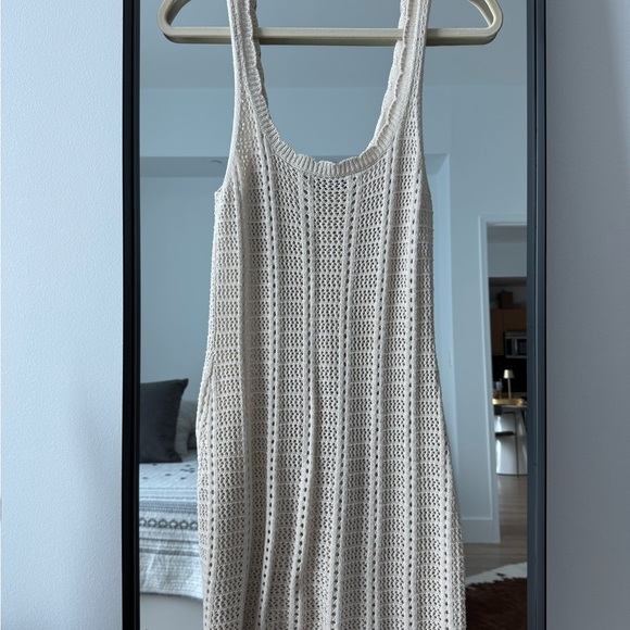 Mango Cream Crochet Dress - Picture 5 of 6